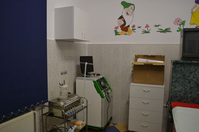laboratorul de endoscopie al Clinicii Pediatrie III Cluj-Napoca
